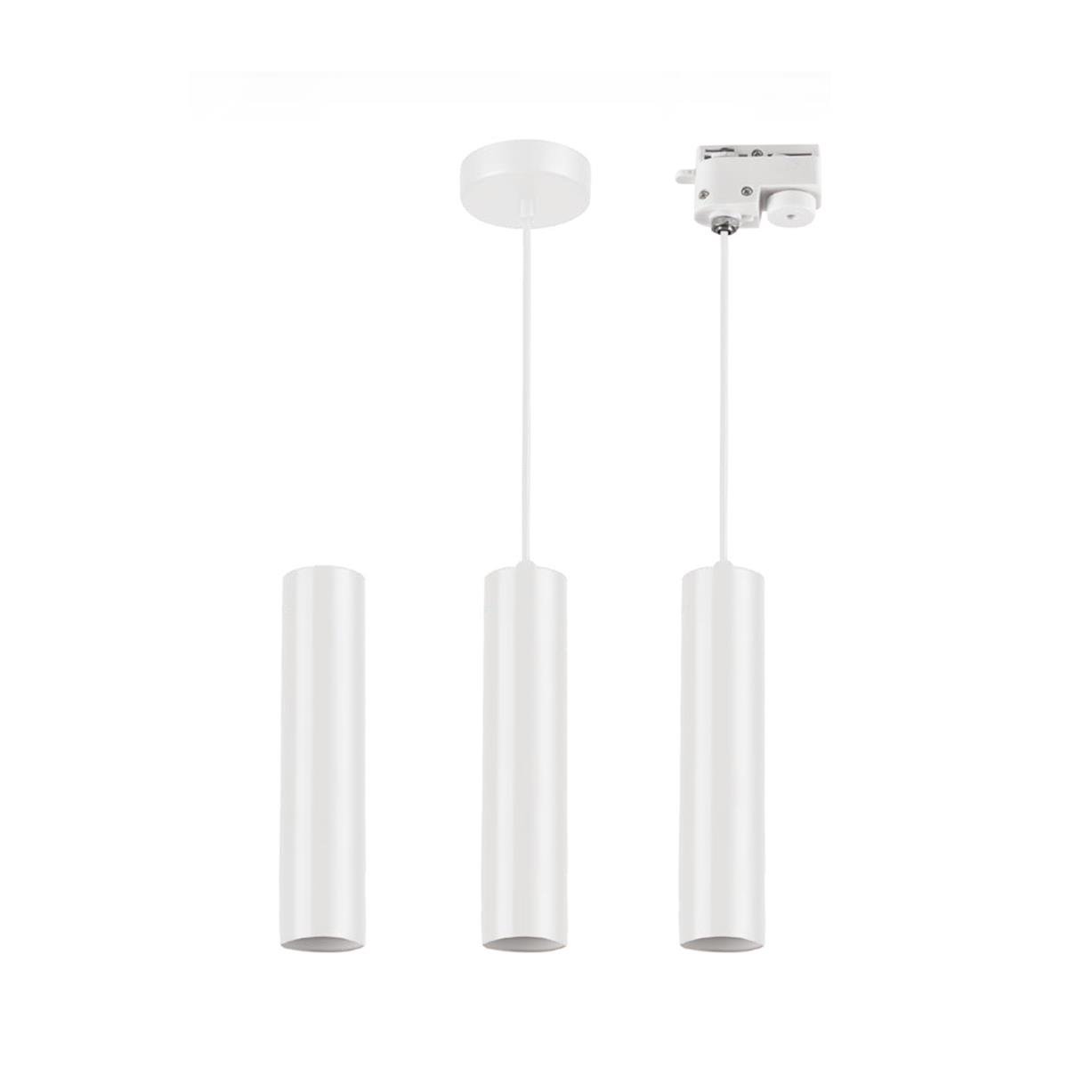 Forlife Boru Tipi Sarkıt Gu10 Duy Beyaz FL-2250 B küçük görsel