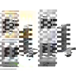 Forlife Solar Çift Yönlü Duvar Apliği 12W 6500k Beyaz FL-3217 görseli