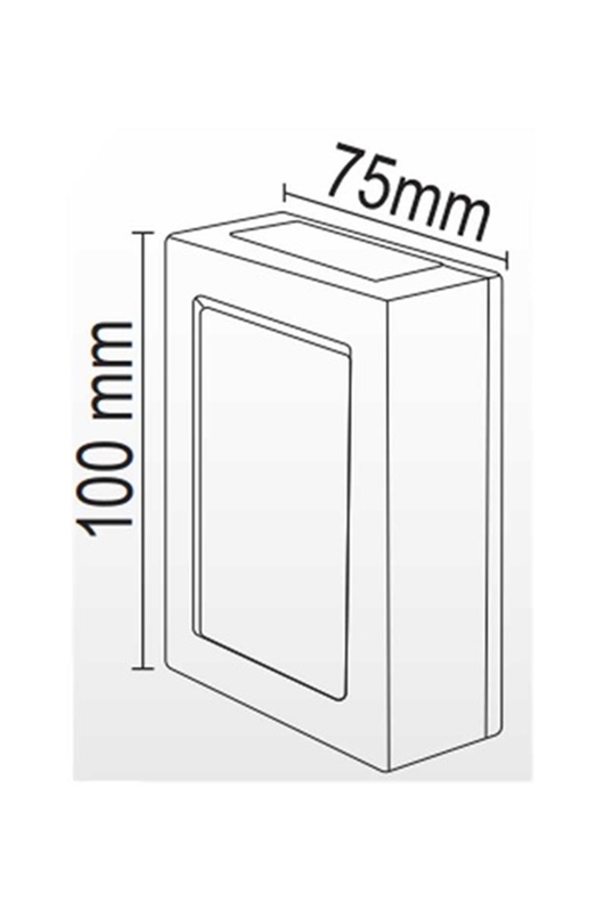 Forlife Solar Çift Yönlü Duvar Apliği 12W 6500k Beyaz FL-3217 küçük görsel