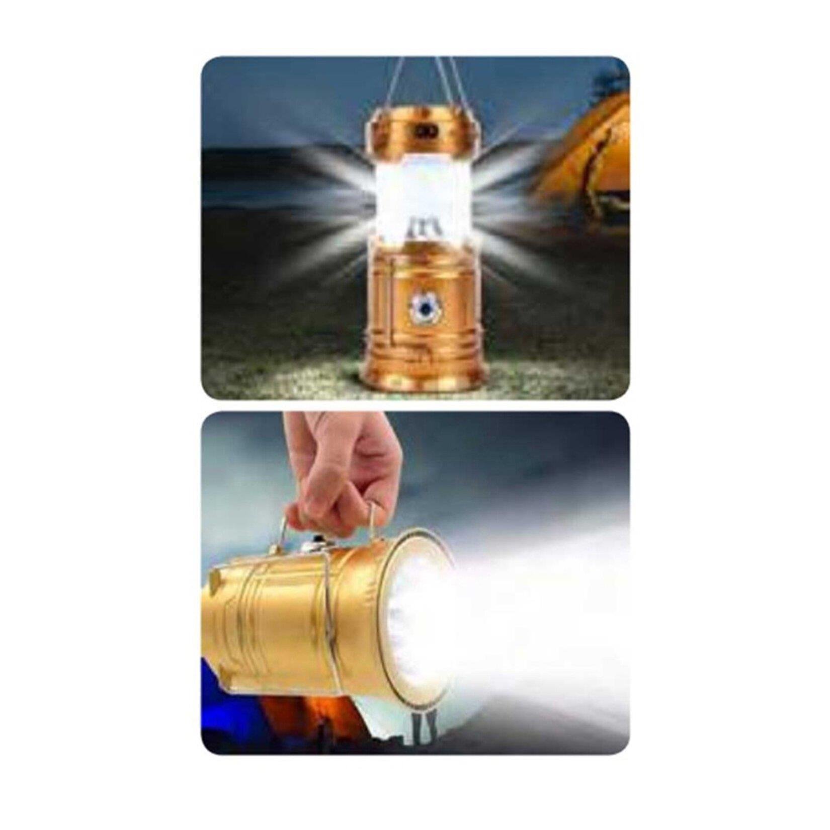 Forlife Solar İki Fonksiyonlu Kamp Feneri ve Işıldak 20W FL-3226 S küçük görsel