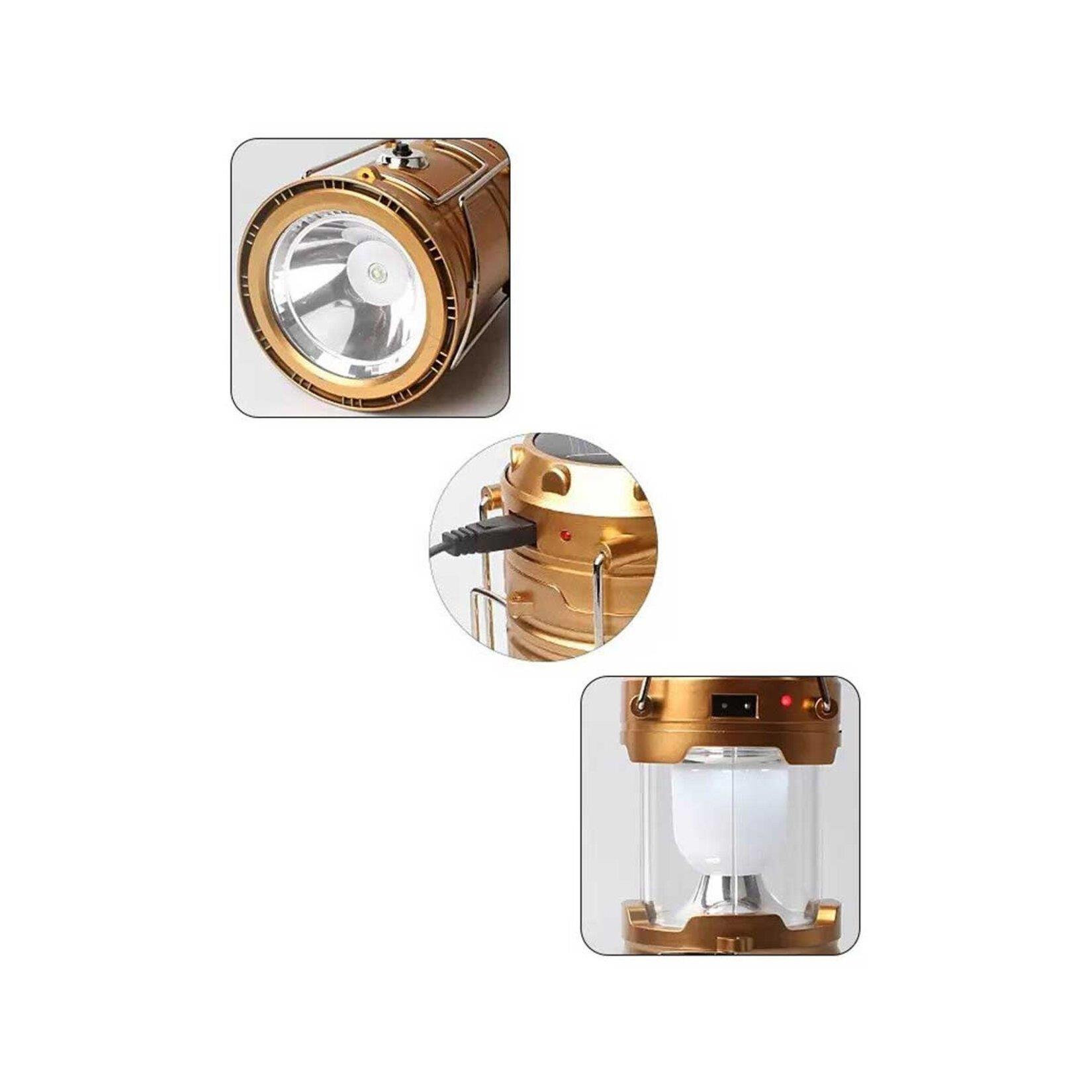 Forlife Solar İki Fonksiyonlu Kamp Feneri ve Işıldak 20W FL-3226 S küçük görsel