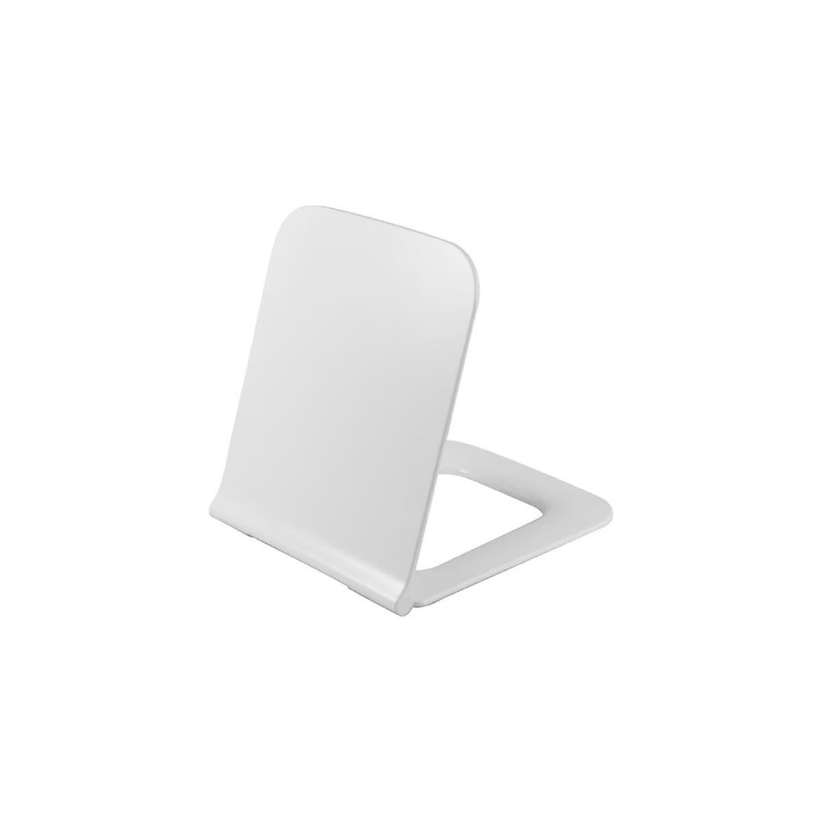 Turkuaz Duru Slim Yavaş Kapanan Bas-Çıkar Klozet Kapağı Duroplast (Uf) 9Sc1148001 küçük görsel