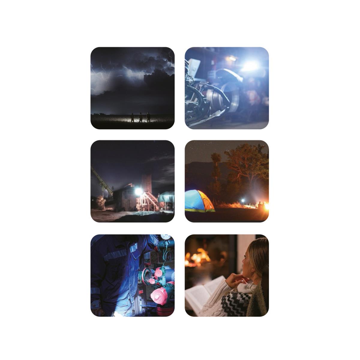 Forlife Solar Kamp Feneri ve Işıldak 30W Fl-3210 Y küçük görsel