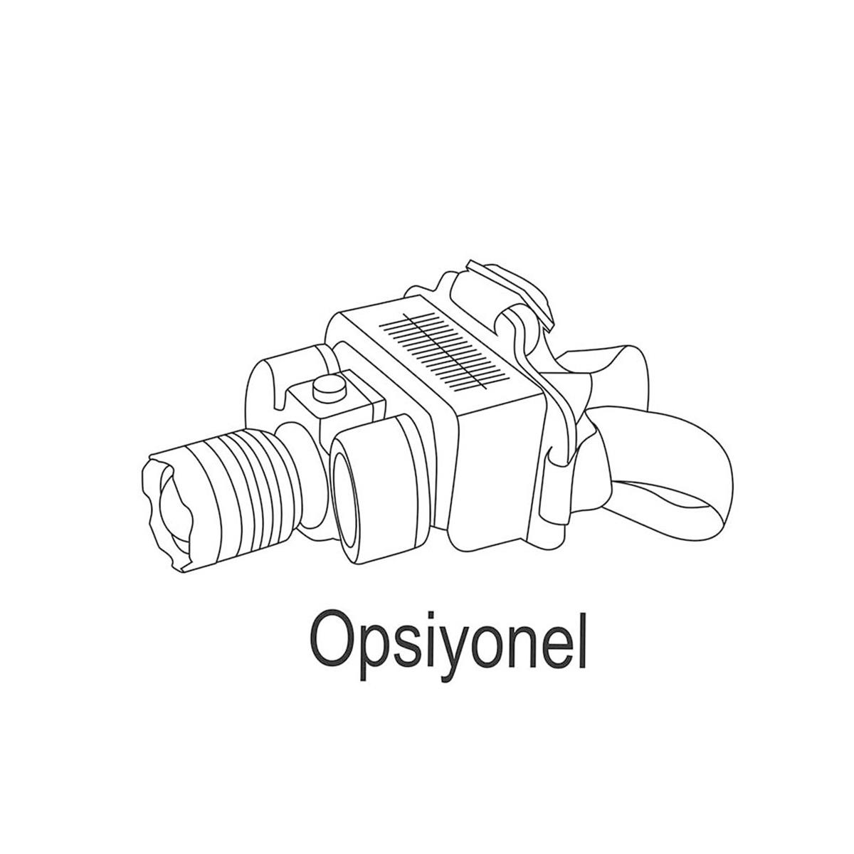 Forlife Solar ve Şarjlı Kafa Lambası 20W FL-3356 küçük görsel