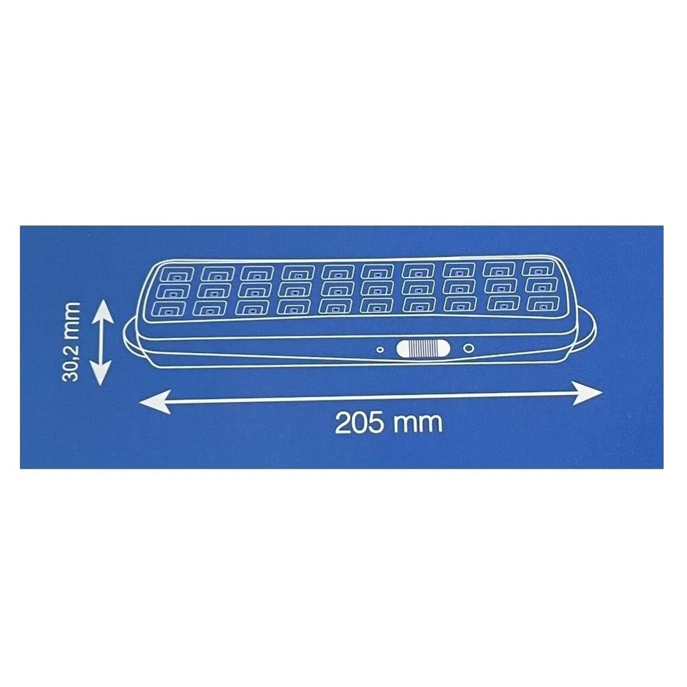 Noas Datça 90 Ledli Şarjlı Işıldak (İpli) küçük görsel