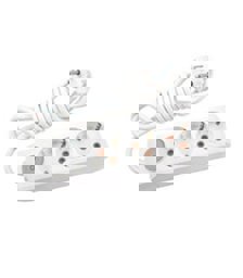 Viko 3 Lü 5 Mt Anahtarlı Grup Priz 90117305 küçük görsel