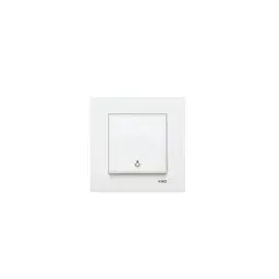 Viko Karre Beyaz Light Anahtarı Çerçevesiz görseli