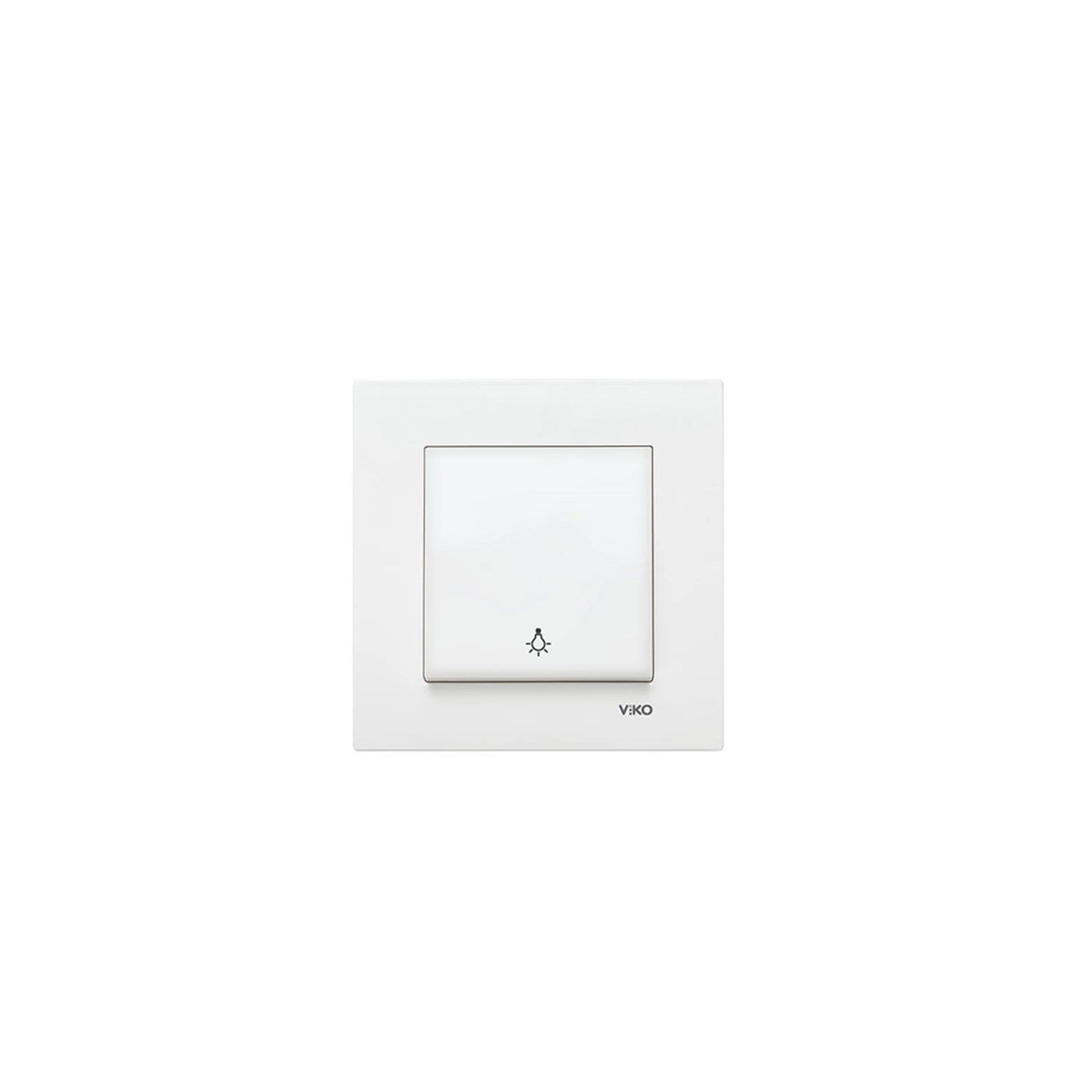 Viko Karre Beyaz Light Anahtarı Çerçevesiz küçük görsel