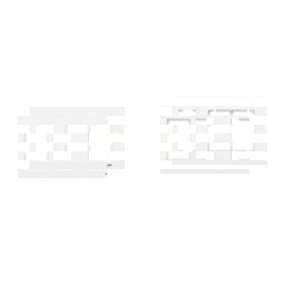 Viko Karre Beyaz Üçlü Yatay Çerçeve görseli