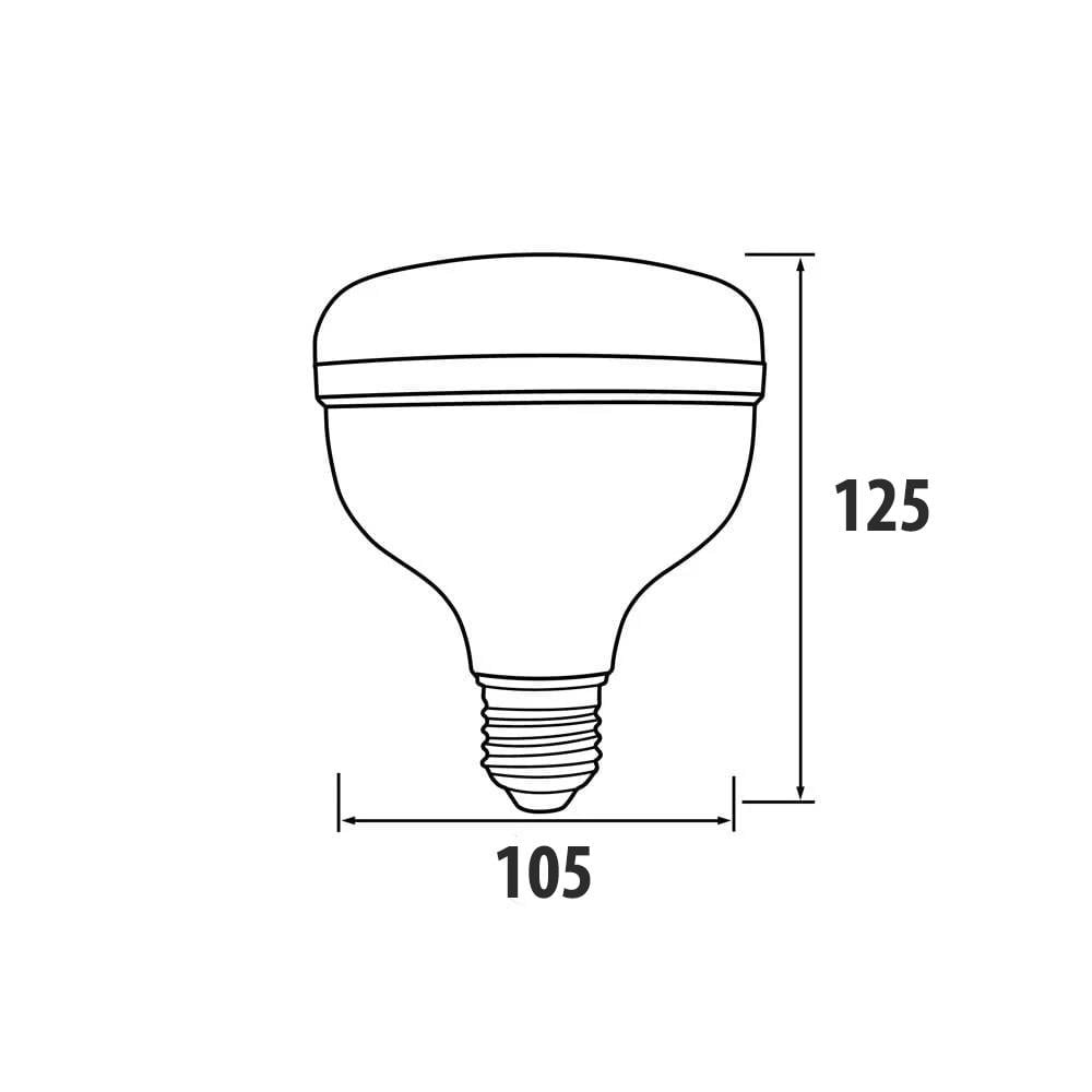 Horoz Crystal 30W Led Torch Ampul E27 6500K Beyaz küçük görsel