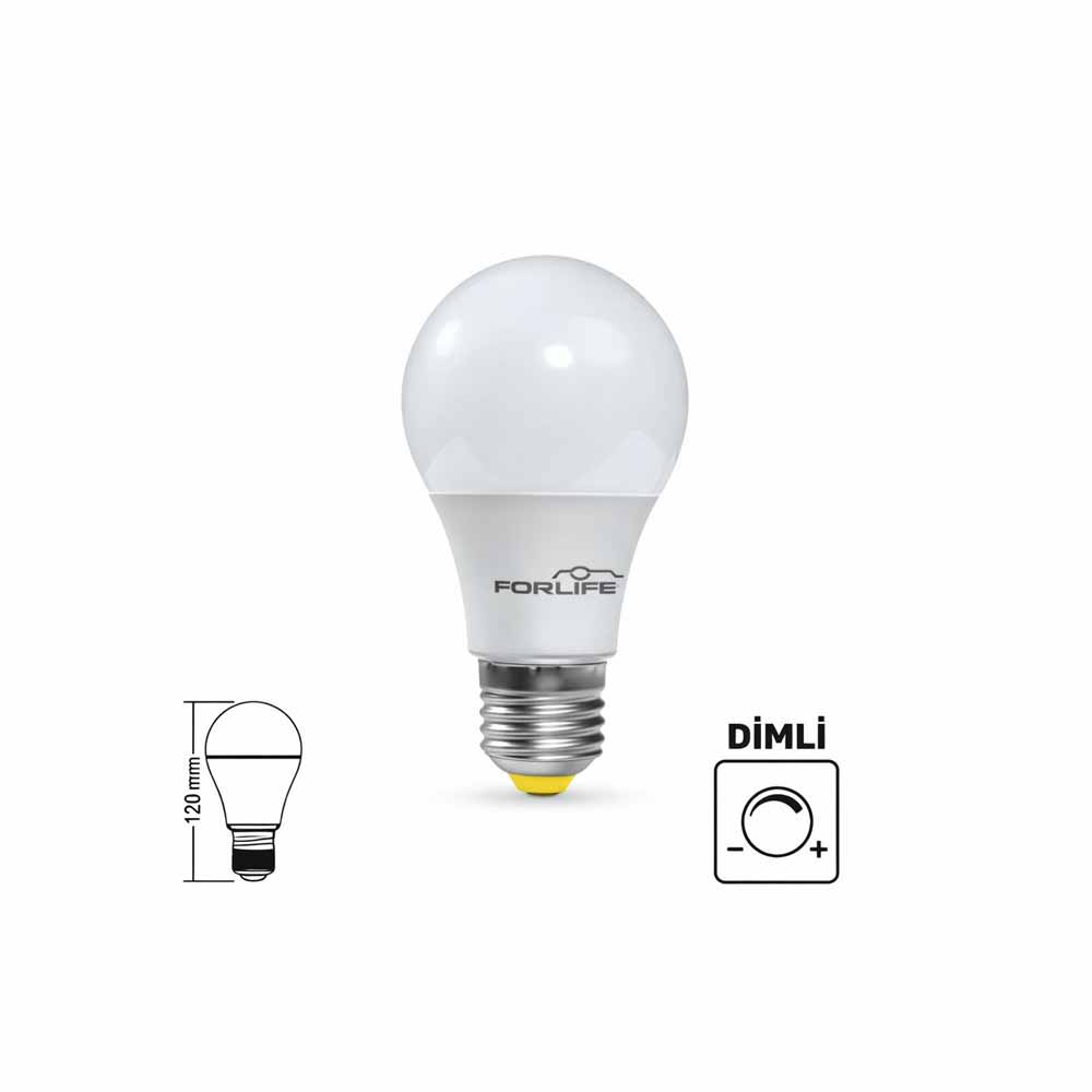Forlife Led Ampul Dimli 12W E27 4000K Ilık Beyaz Fl-1258 küçük görsel