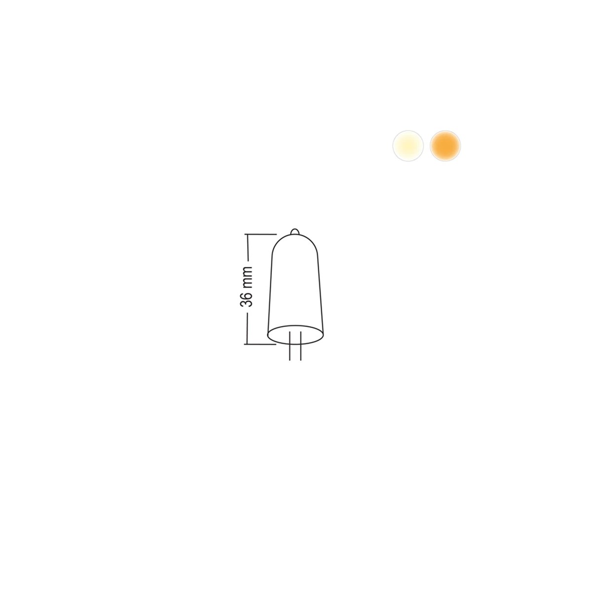 220V G4 Ampul 3W 6500K Beyaz Fl-1147 küçük görsel