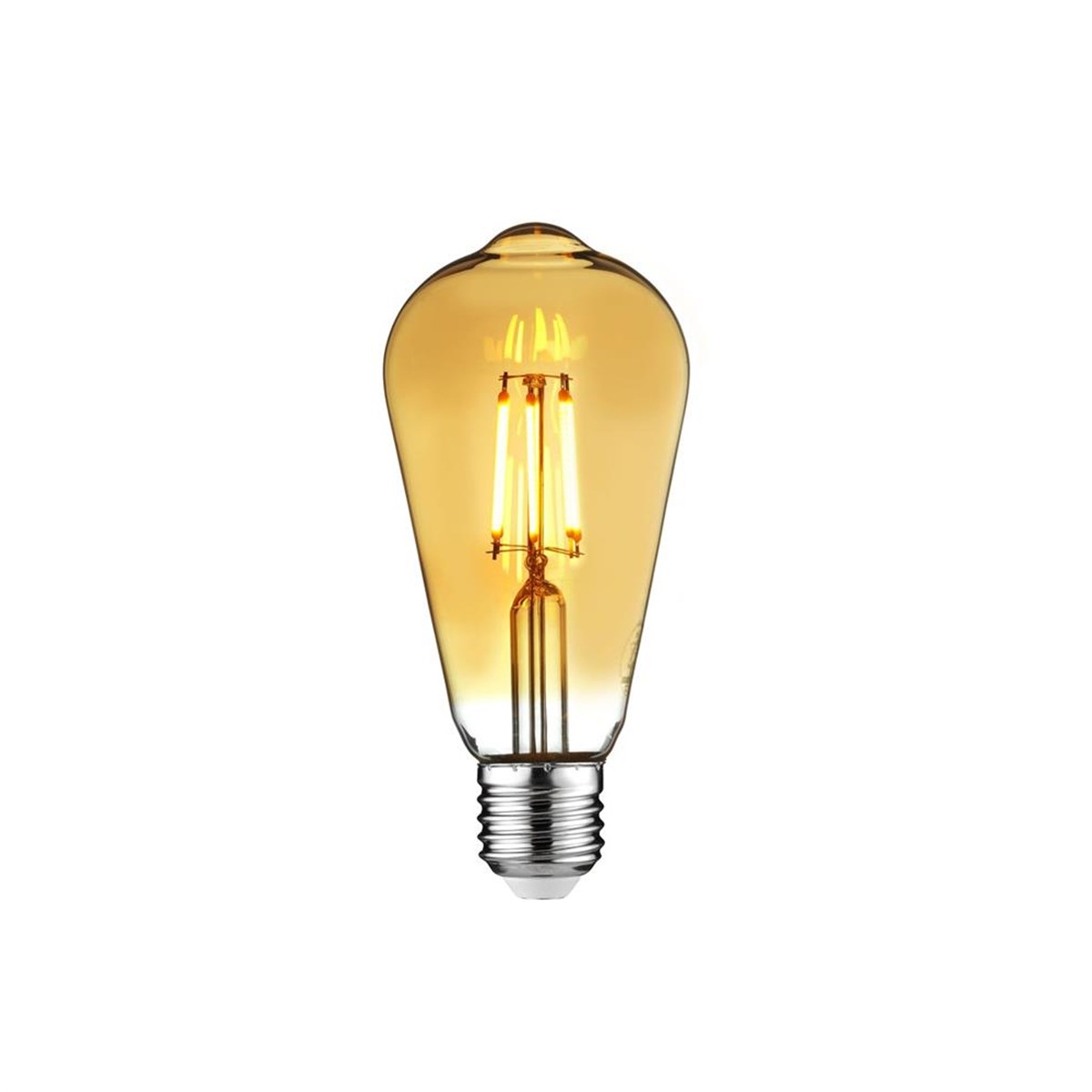 Horoz Rustic Crystal 6w Led Ampul 2200k Amber küçük görsel