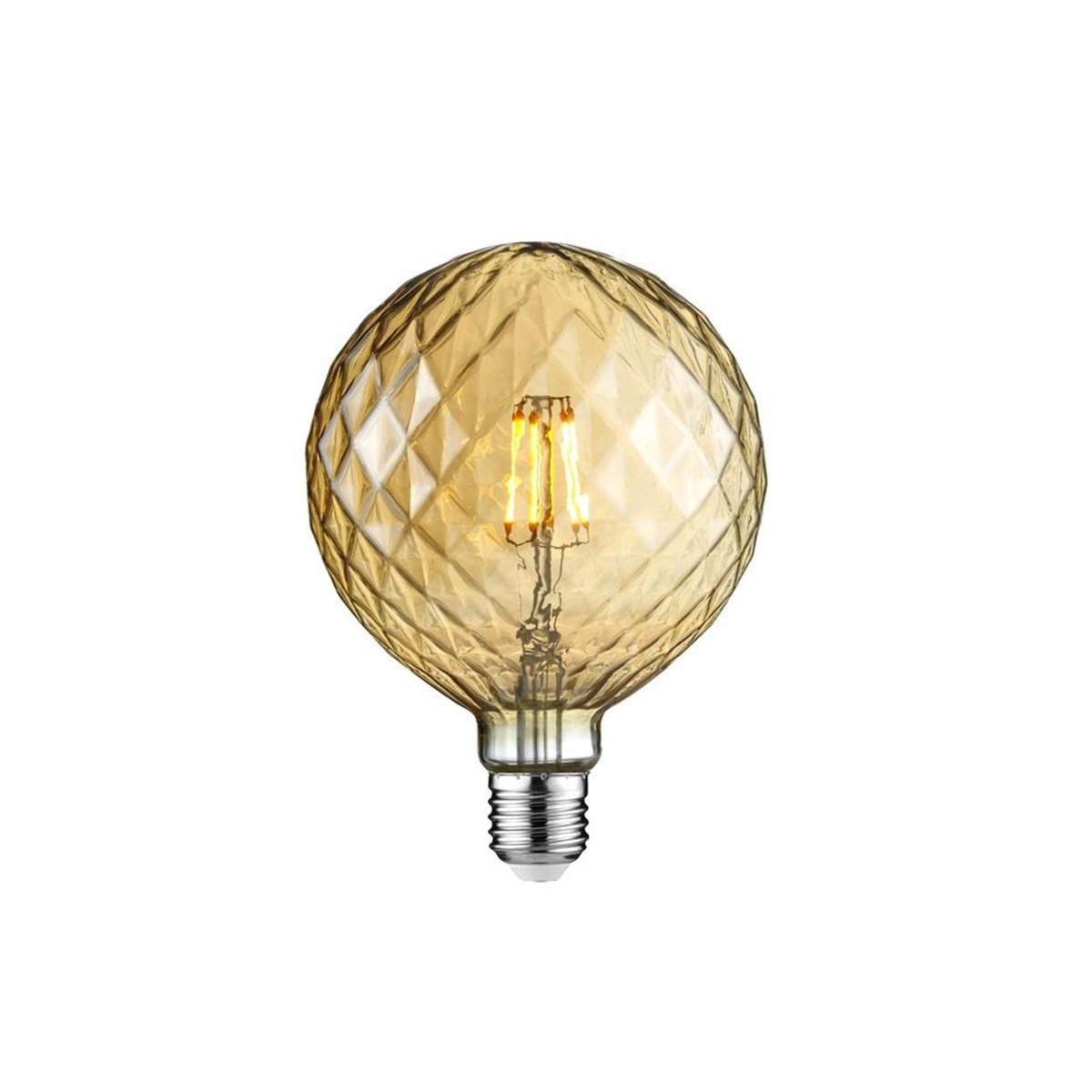 Horoz Rustic Crystal 6w Led Ampul 2200k Amber küçük görsel