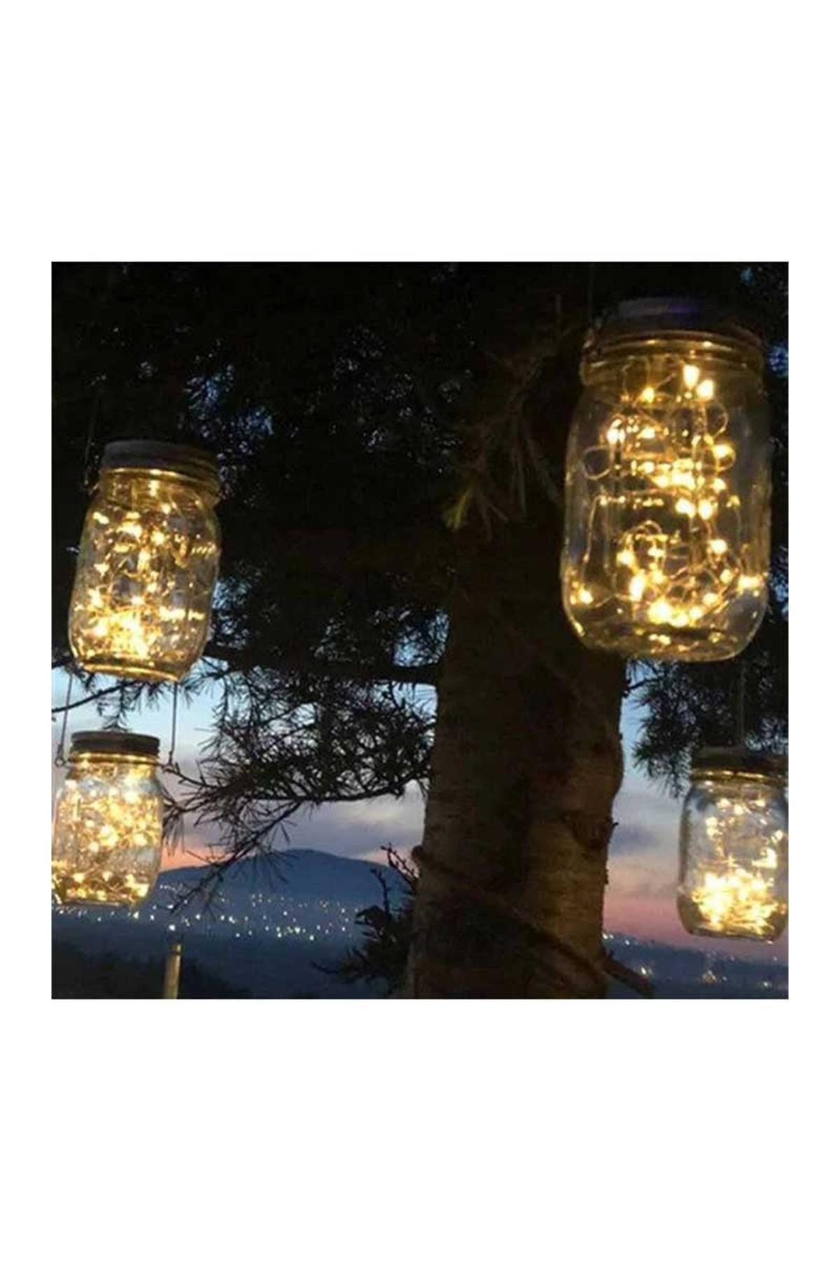 Forlife Peri Ledli Solar Dekoratif Kavanoz 3W Rgb FL-3236 küçük görsel