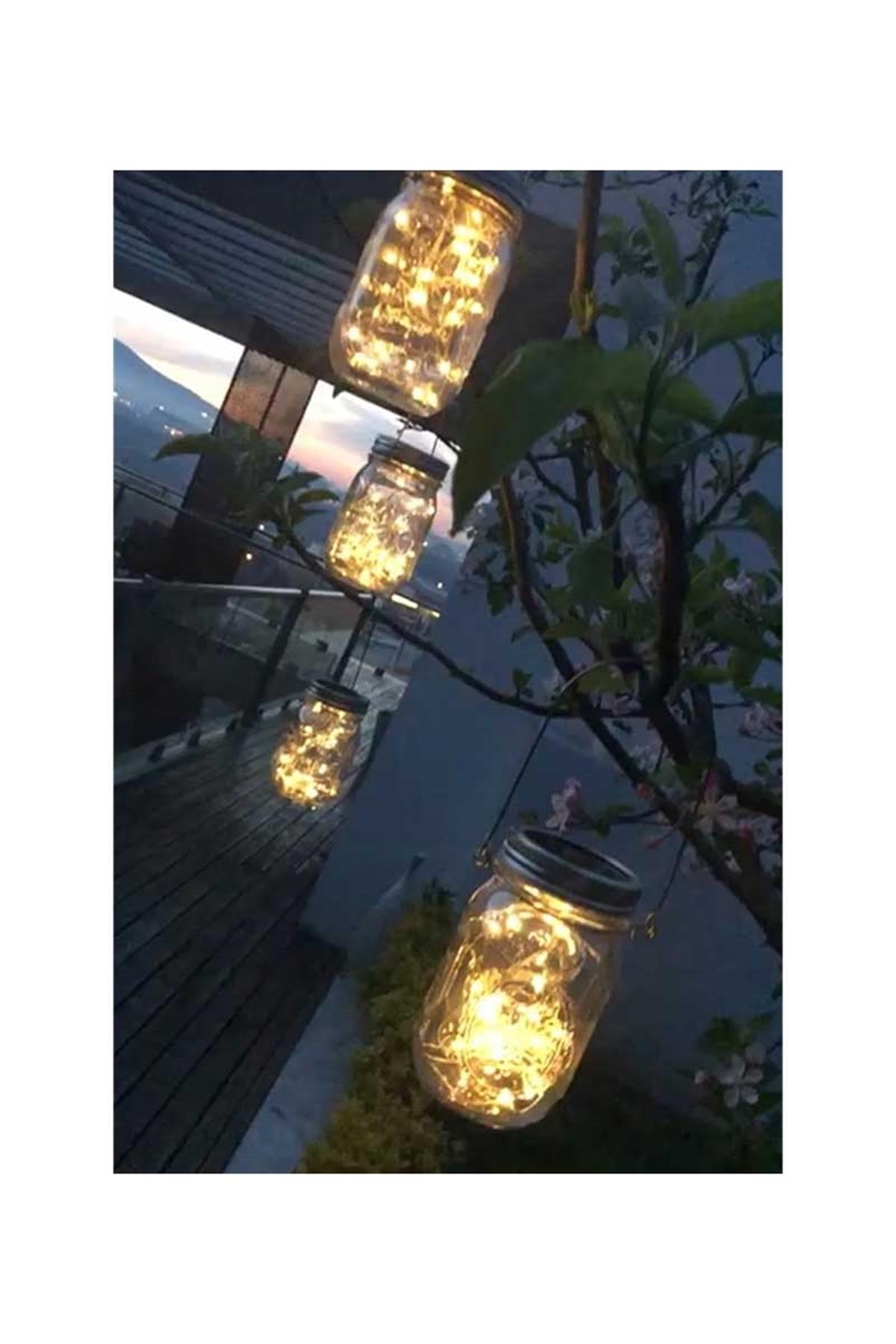 Forlife Peri Ledli Solar Dekoratif Kavanoz 3W Rgb FL-3236 küçük görsel