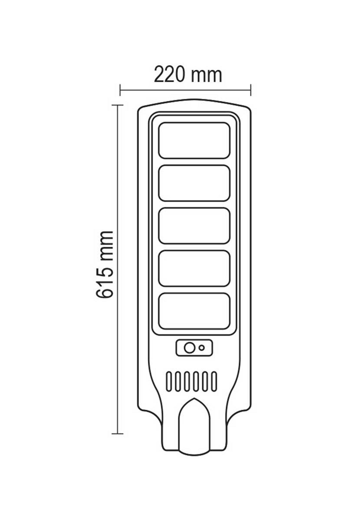 Forlife Solar Sokak Lambası 150W Fl-3353 küçük görsel