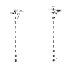 Forlife Solar Alüminyum Aydınlatma Direği 500W FL-3190 D1 küçük görsel