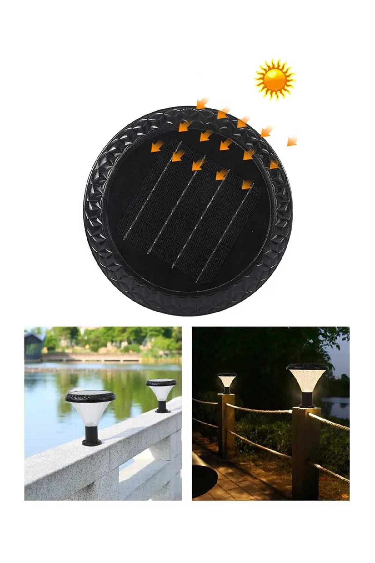 Solar Güneş Enerjili Sokak Armatürü 3X100W Fl-3158 küçük görsel