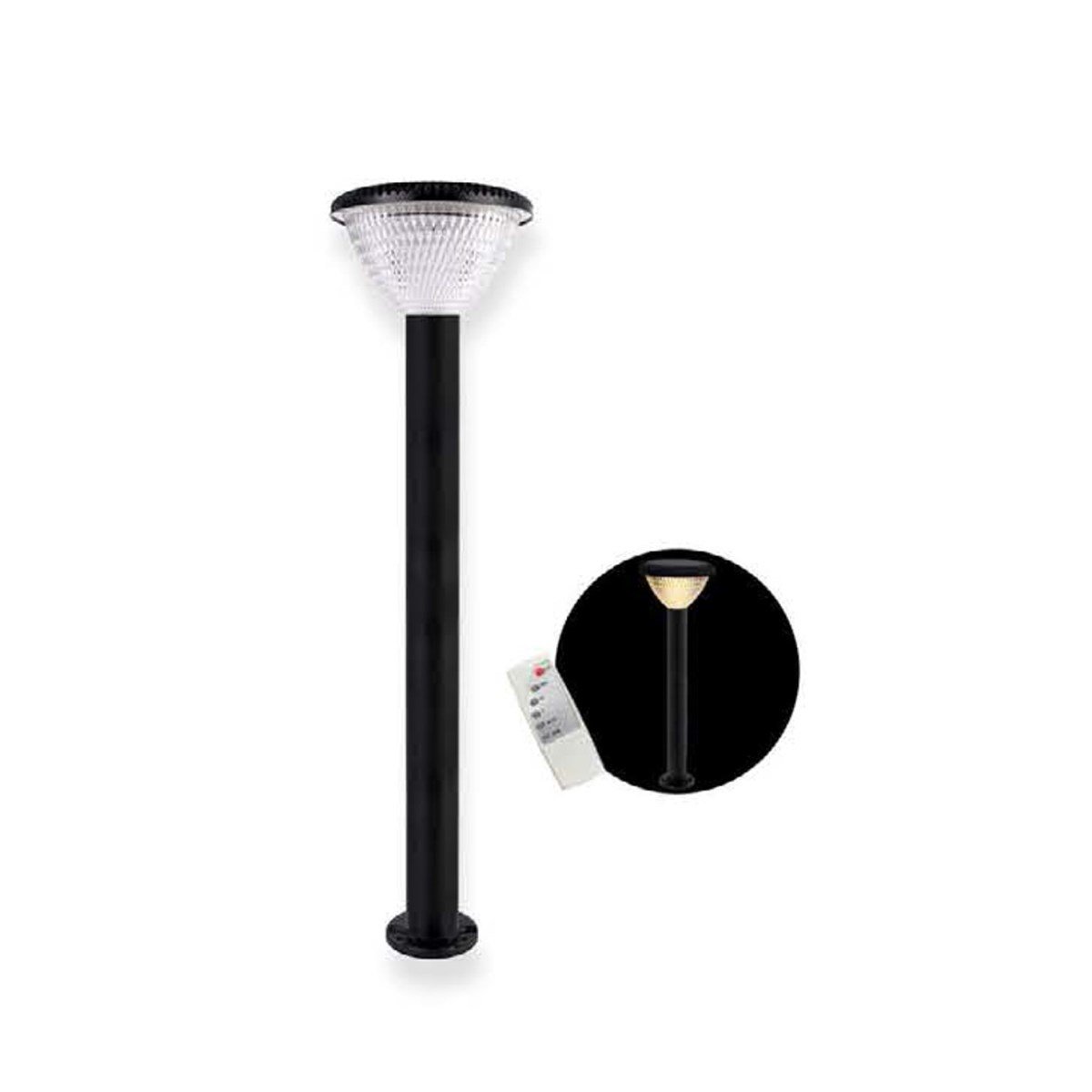 Solar Güneş Enerjili Sokak Armatürü 3X100W Fl-3158 küçük görsel