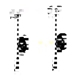 Solar Güneş Enerjili Sokak Armatürü 3X100W Fl-3158 küçük görsel