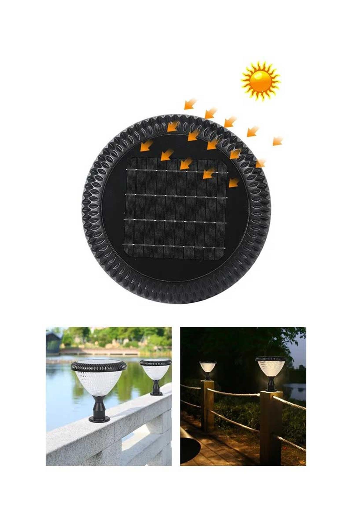 Forlife Solar Güneş Enerjili Sokak Armatürü 3X100W Fl-3160 küçük görsel