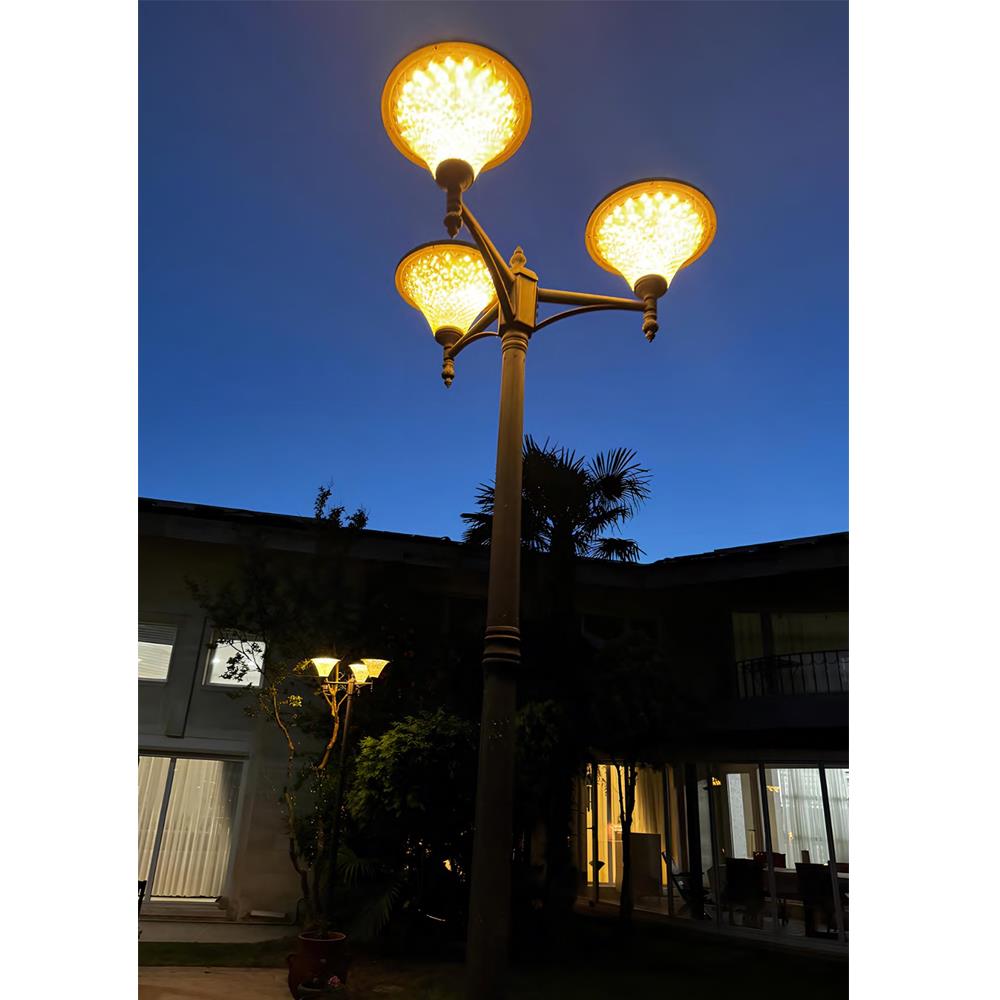 Forlife Solar Güneş Enerjili Sokak Armatürü 3X100W Fl-3160 küçük görsel