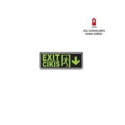 Exit Acil Çıkış Armatürü 3W Fl-9006 görseli