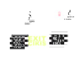 Exit Acil Çıkış Armatürü 3W Fl-9006 küçük görsel