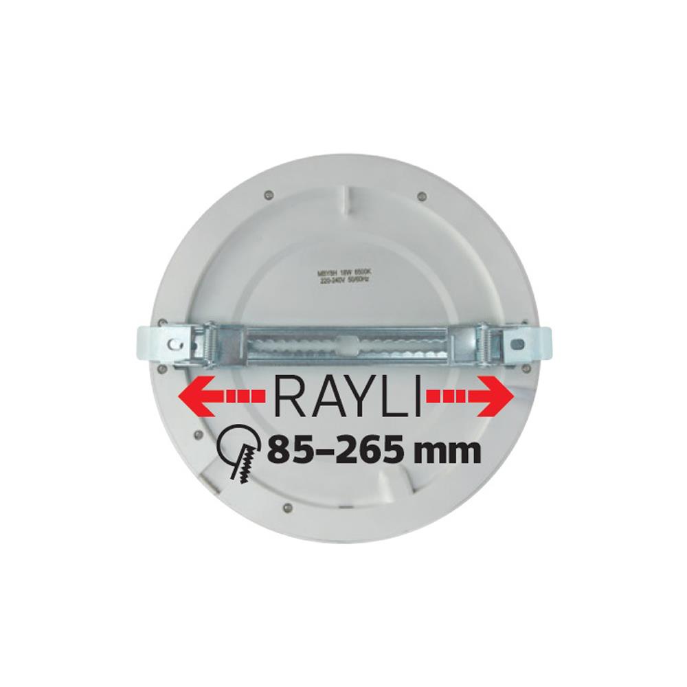 Horoz Martha 18w Sensörlü Beyaz Led Panel 6400k Beyaz küçük görsel