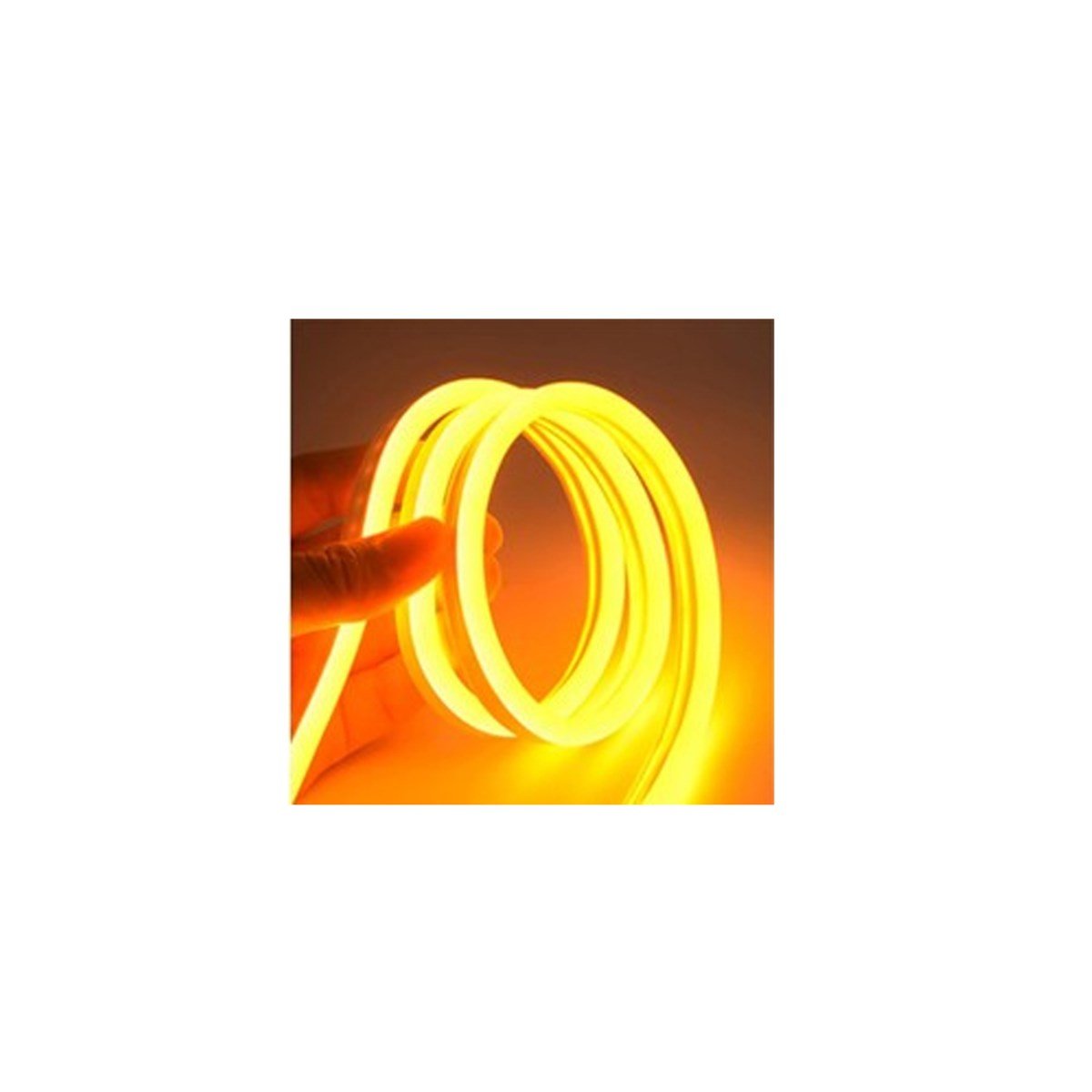 Forlife Neon Led 12V 5 Metre Şerit Led Amber Fl-5078 küçük görsel