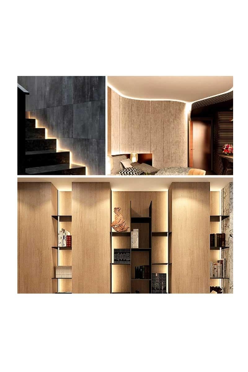 Forlife 120 Ledli 12V Şerit Led 3200K Gün Işığı 10 Metre FL-5062 küçük görsel