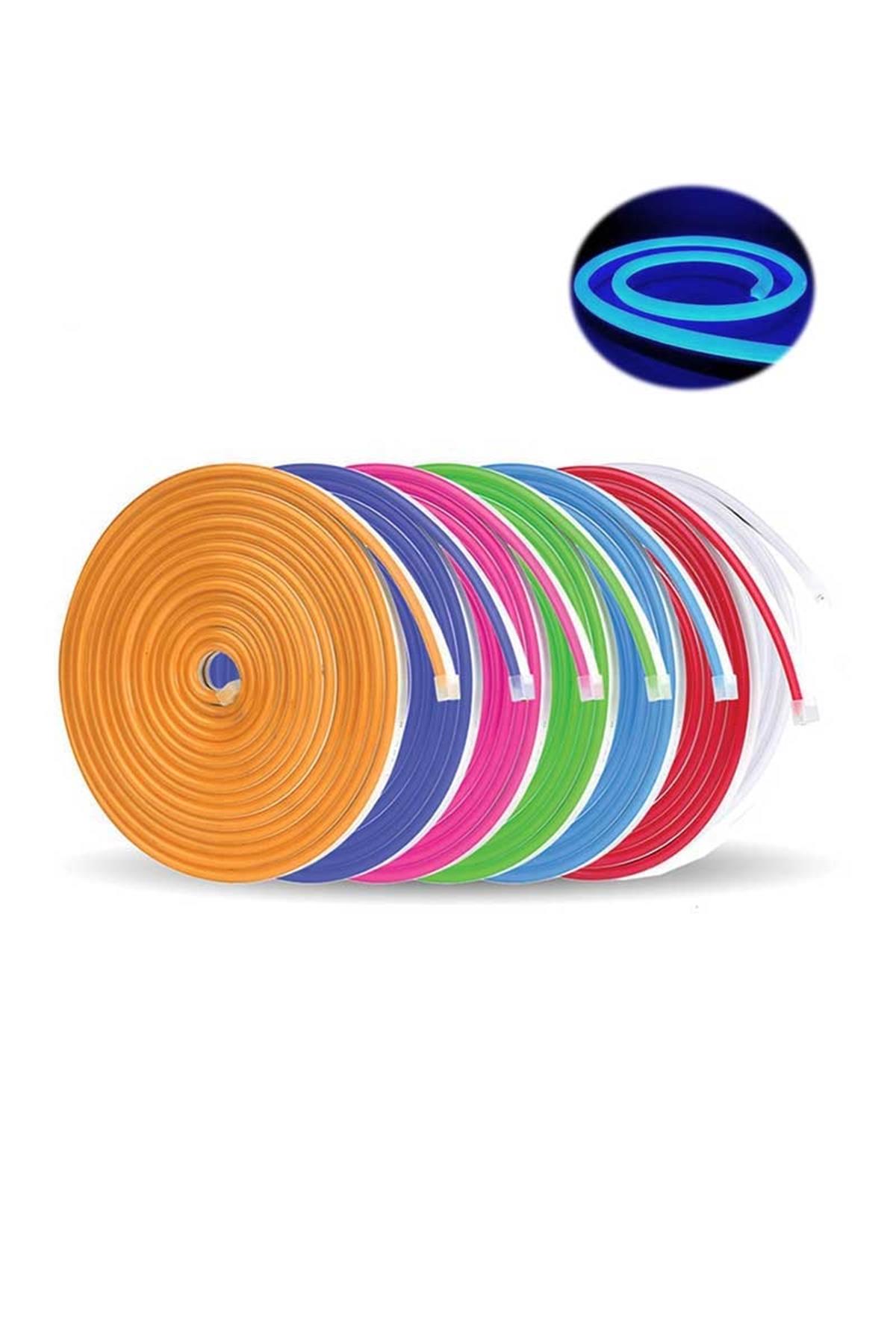 Forlife Neon Led 24V 20 Metre Şerit Led Mavi Fl-5079 küçük görsel