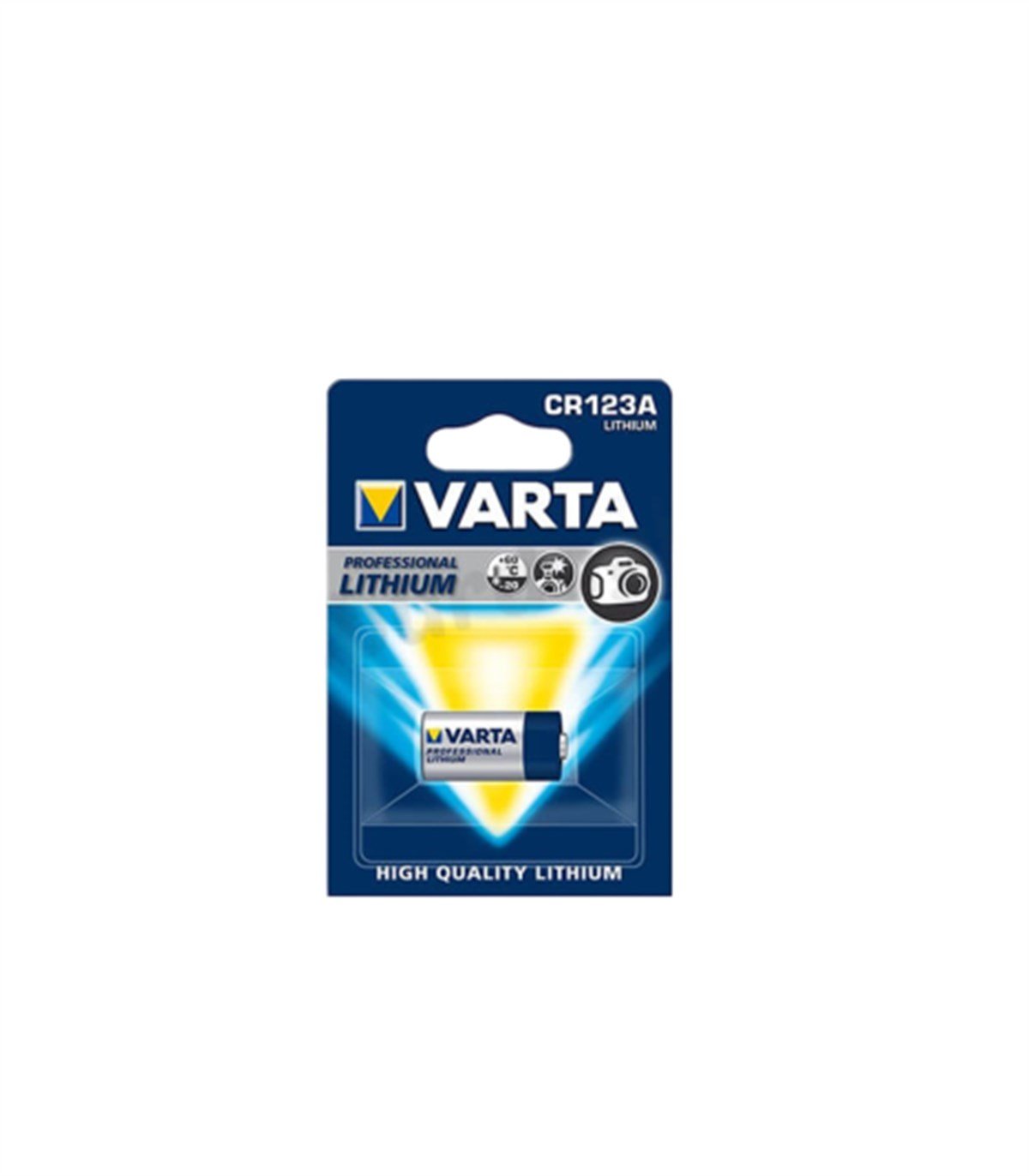 Varta CR123A 3V Foto Pro Lityum Pil 6205 küçük görsel