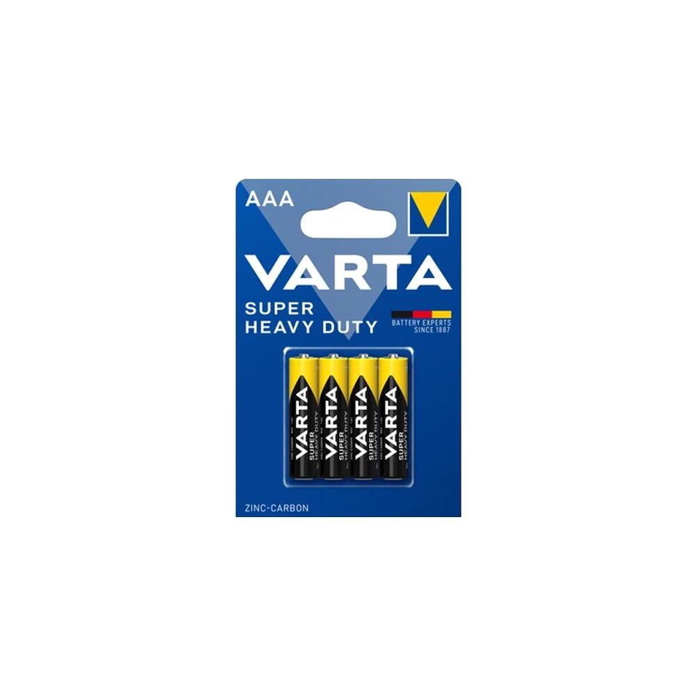 Varta Süperlife 1.5V AA 4lü Çinko Karbon Kalem Pil 2006-4 küçük görsel