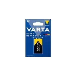 Varta Süperlife 9V Çinko Karbon Blok Pil 2022 görseli