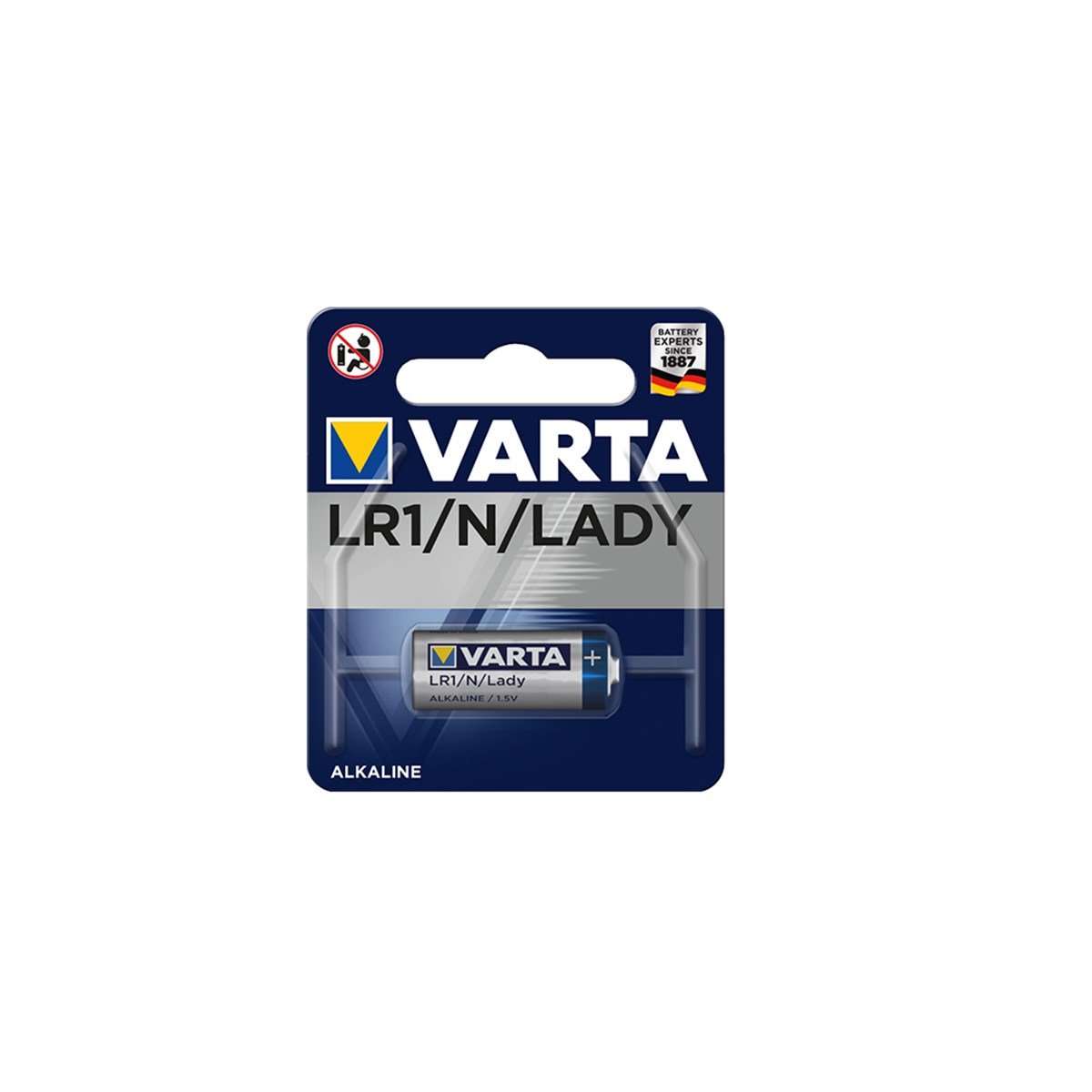 Varta LR1 1.5V Alkalin Pil 4001 küçük görsel