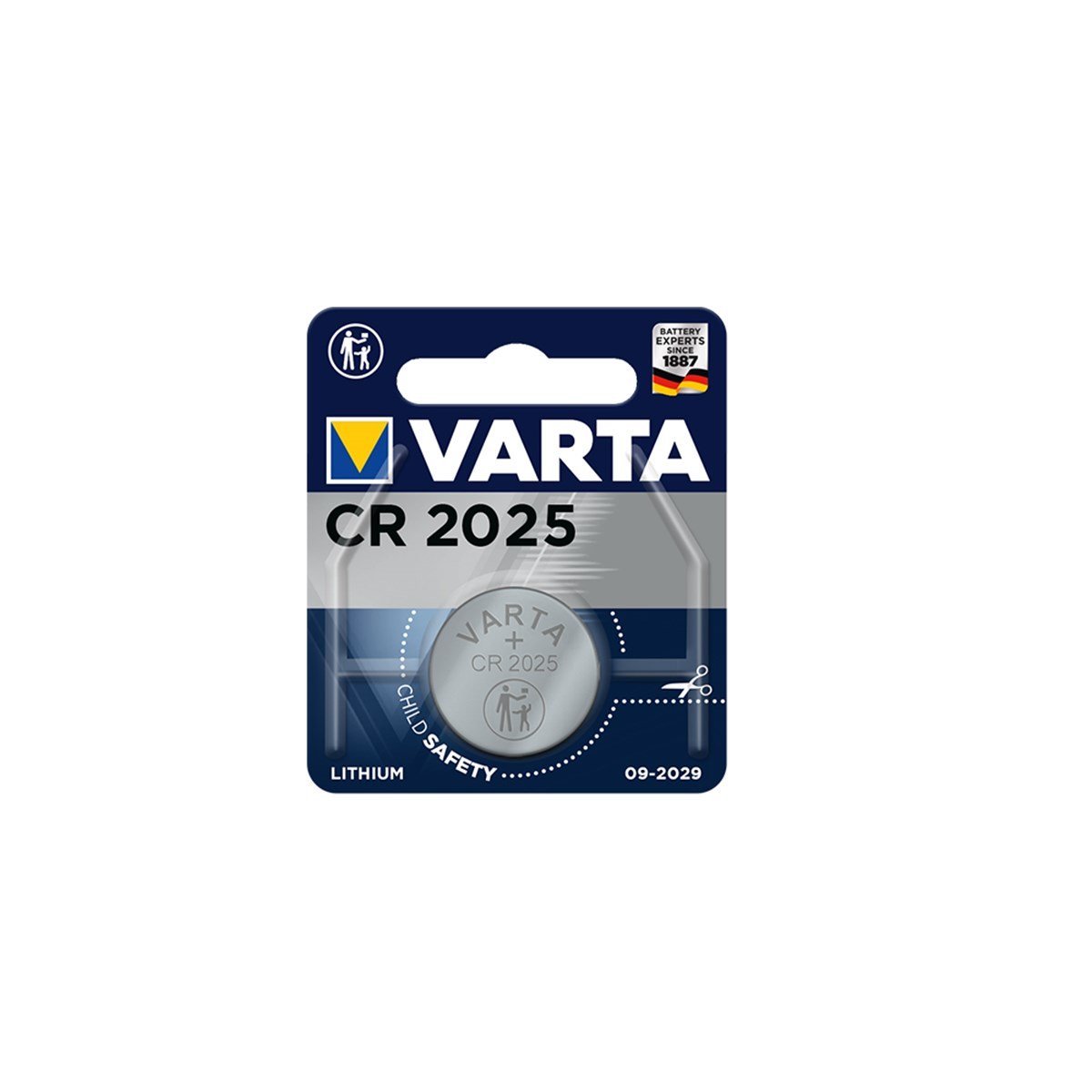 Varta CR2025 3V Elektronik Lityum Pil 6025 küçük görsel