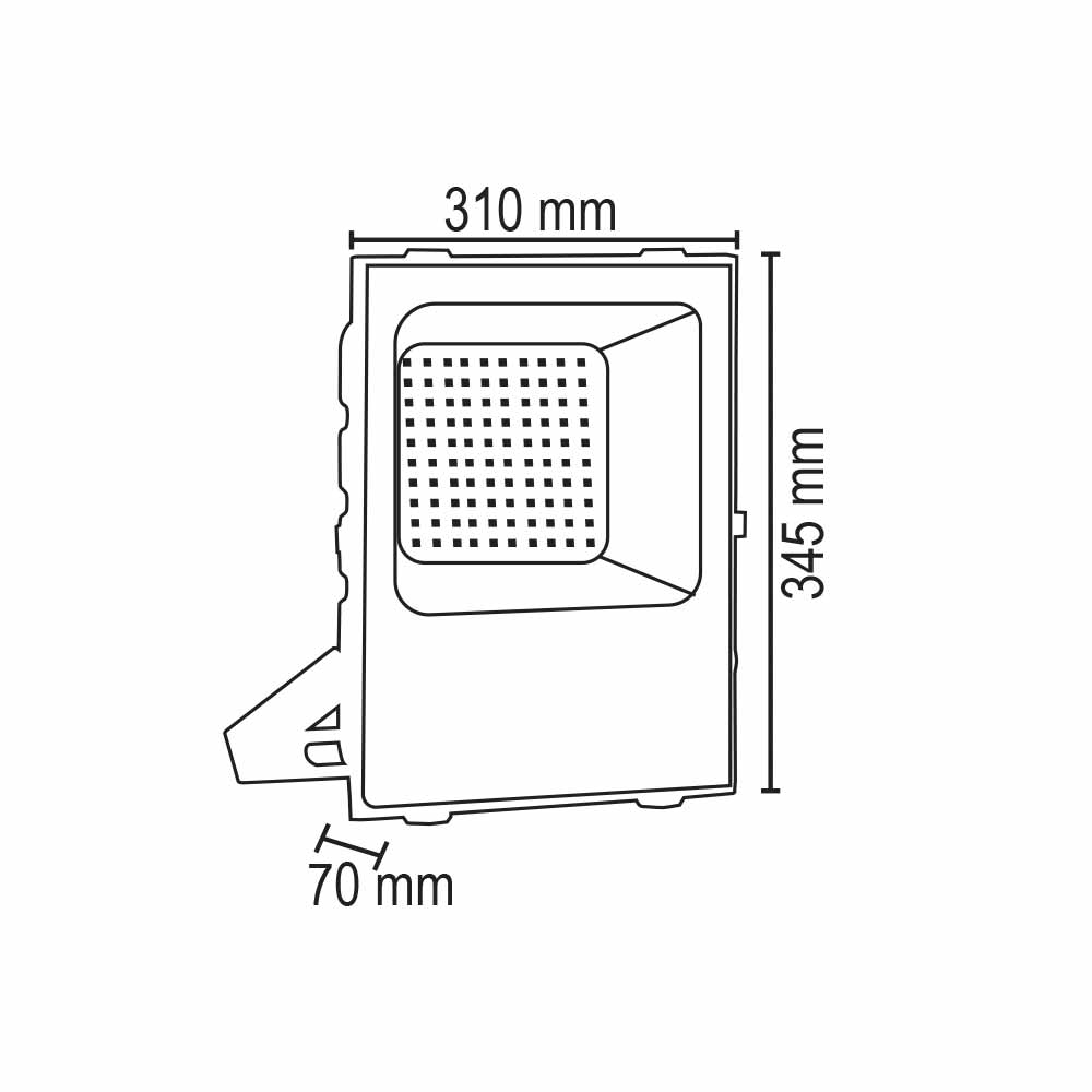 Forlife Smd Projektör 150W 6500K Beyaz Fl-4415 küçük görsel