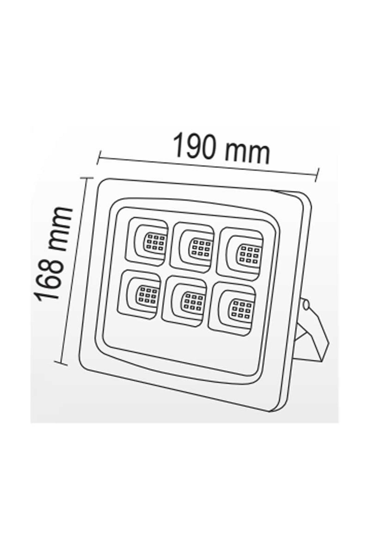 Forlife Solar Projektör 300W Fl-3148 küçük görsel