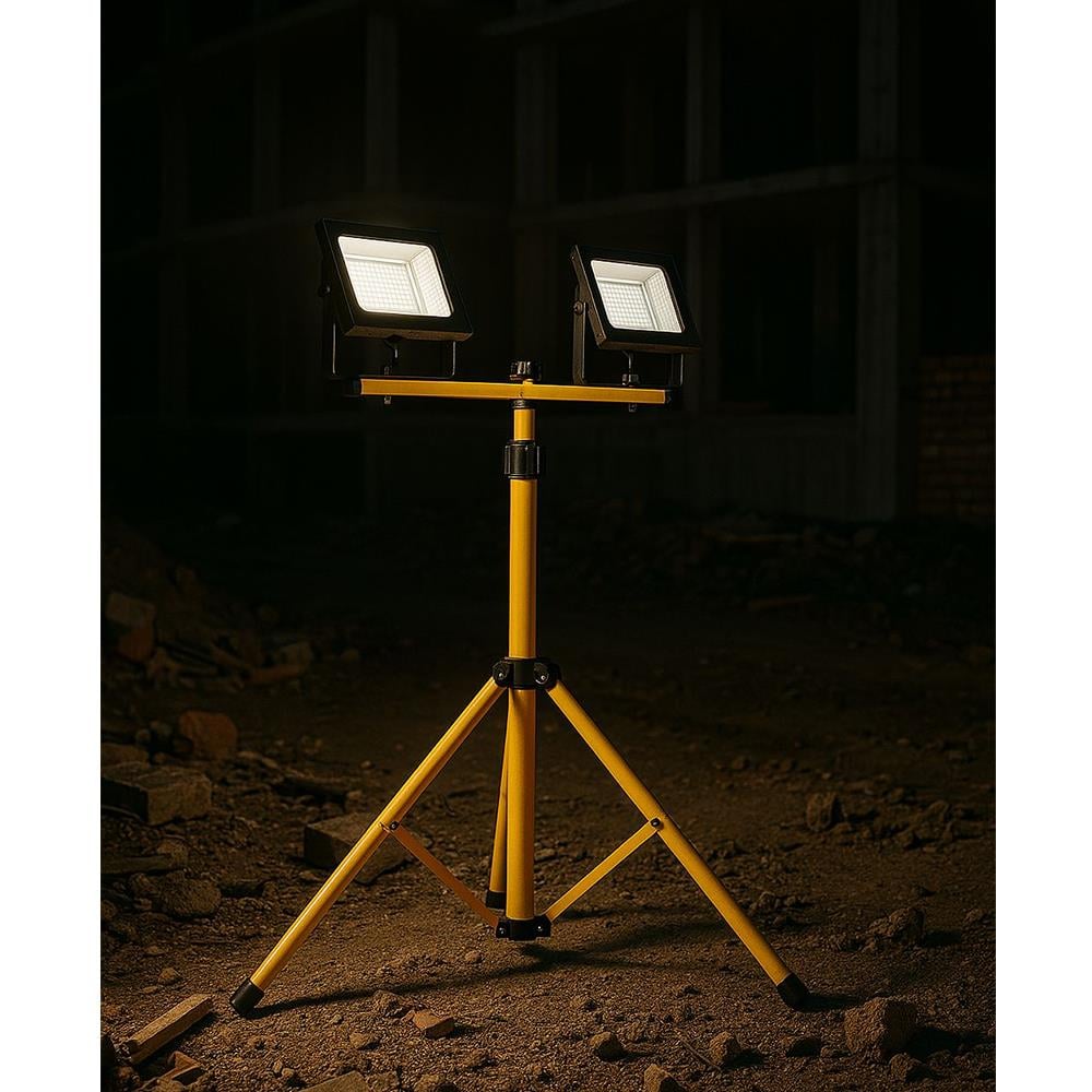 Forlife Tripod Ayaklı Projektör 2x100W FL-6040 T100 küçük görsel