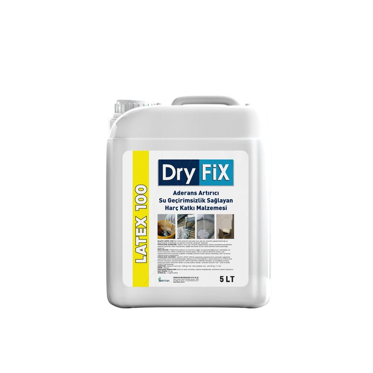 Dryfix Latex 100 Aderans Artırıcı Harç Katkı Malzemesi 5 Lt küçük görsel
