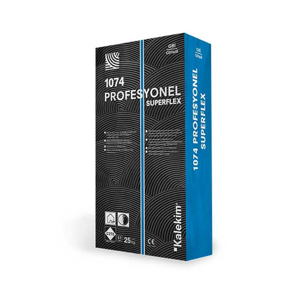 Kalekim 1074 Profesyonel Süperflex Granit Yapıştırma Harcı Beyaz 25 Kg (C2Te S1) küçük görsel