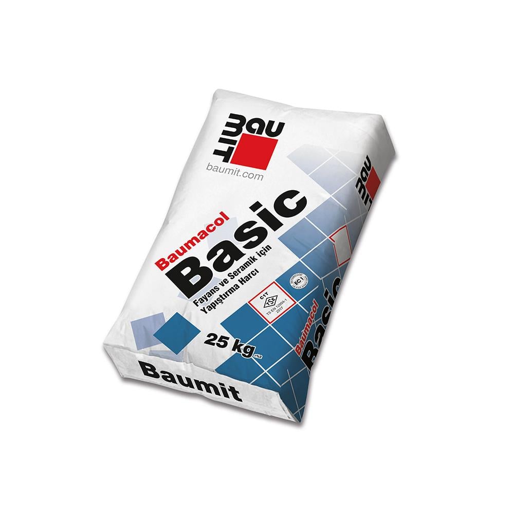 Baumit Basic Seramik Yapıştırıcı C1T Gri 25 Kg küçük görsel