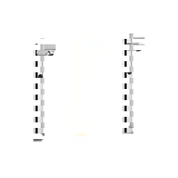 GPD Fotoselli Set Üstü Lavabo Bataryası (Çift Su Girişli) Krom Flb07 küçük görsel