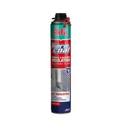 Akfix Thermcoat Termal ve Akustik Yalıtım Poliüretan Köpüğü 930 Gr görseli