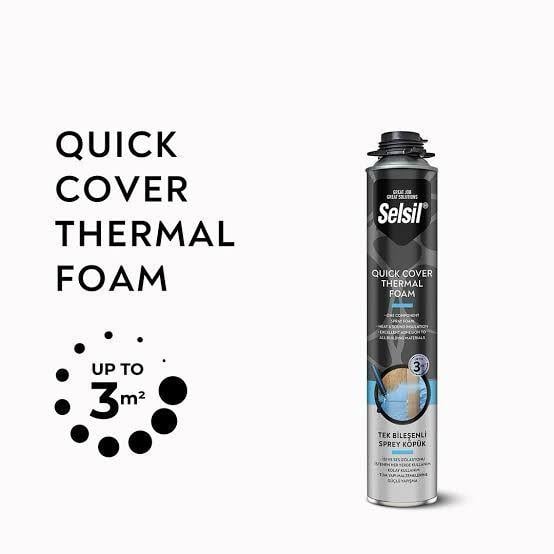 Selsil Thermal Foam Isı ve Ses Yalıtım Köpüğü 850 ml (930 gr) 35915 küçük görsel