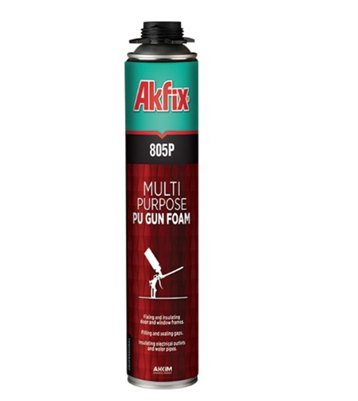 Akfix 805P Poliüretan Yalıtım Köpüğü 850 Gr (Tabancalı Kullanım) küçük görsel