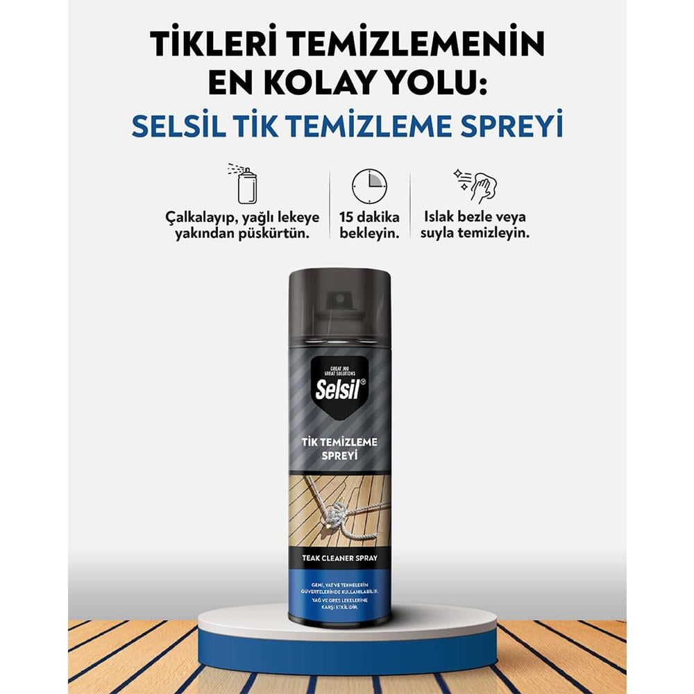 Selsil Tik Temizleme Spreyi 500 Ml 42255 küçük görsel