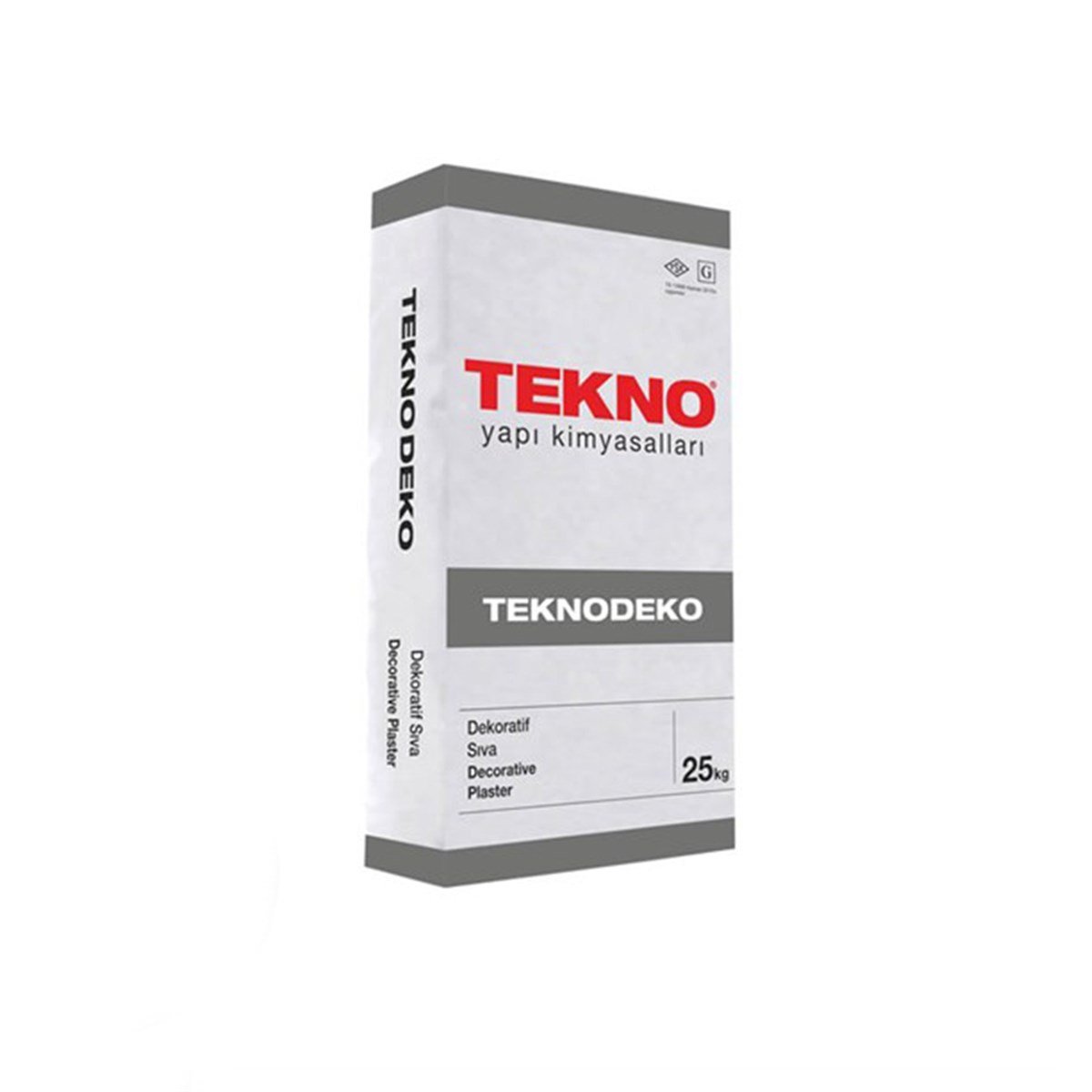 Teknodeko İnce Dekoratif Sıva 1.2mm 25/1 küçük görsel